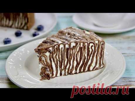 Встречаем Масленицу 🥞 Шоколадный Блинный Торт