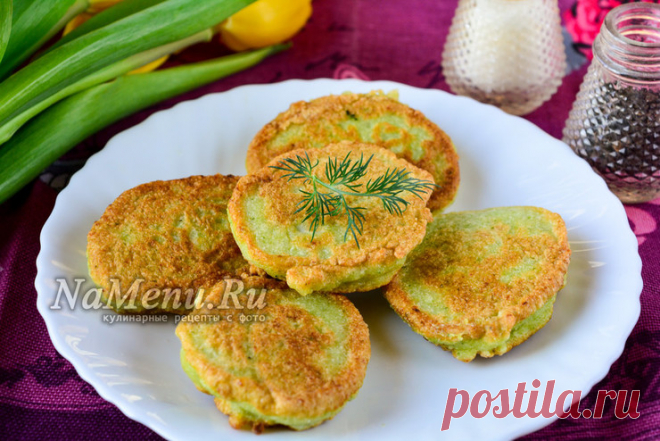 Оладьи из брокколи и цветной капусты, рецепт с фото