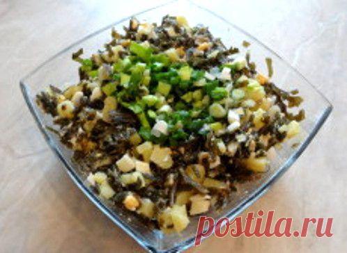 САЛАТ ИЗ МОРСКОЙ КАПУСТЫ