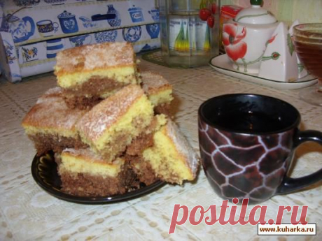 Быстрый пирог на манке