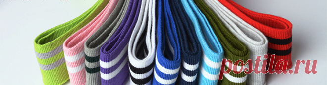 2 шт. 6.5*78 см хлопок полосой ребра вязать Отделка Ткань для куртка поясов манжеты воротник Подол купить на AliExpress