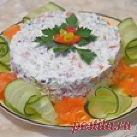 Тартар из слабосоленой семги - кулинарный рецепт