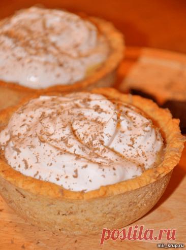 Овсяные корзинки с лимонным кремом