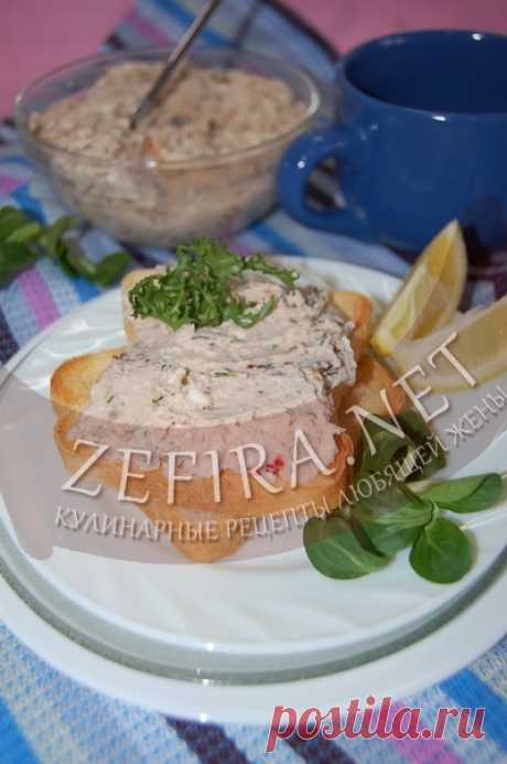 Паштет из куриной грудки с сыром и грецкими орехами - домашние рецепты с фото