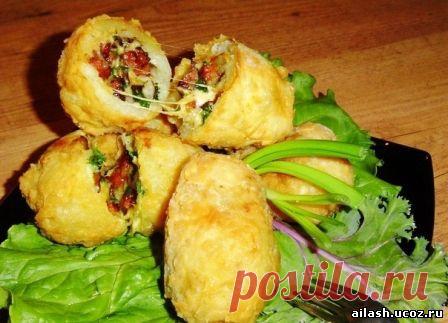 Хрустящий фаршированный картофель - 3 Июня 2012 - Женский интернет журнал Айлаш - Онлайн журнал "Айлаш"