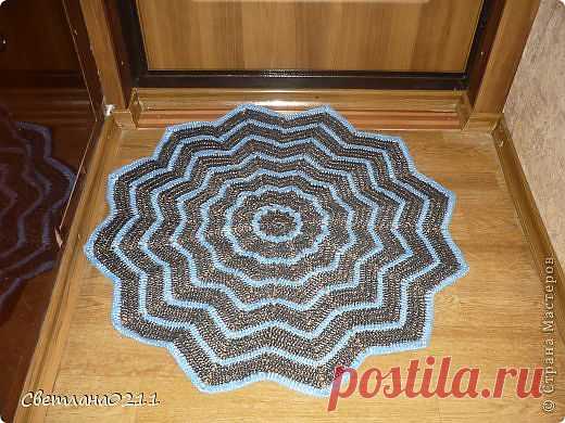 Коврик из полиэтиленовых пакетов. | Страна Мастеров