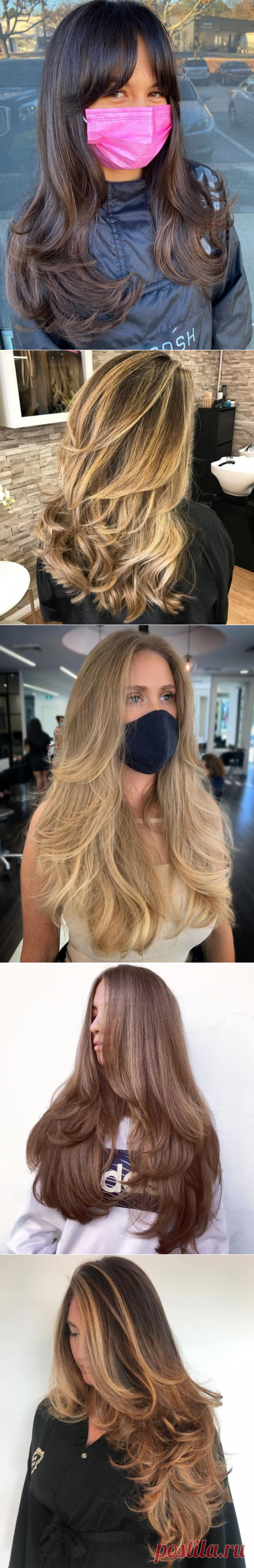 15 + примеров роскошных стрижек для длинных волос | Новости моды