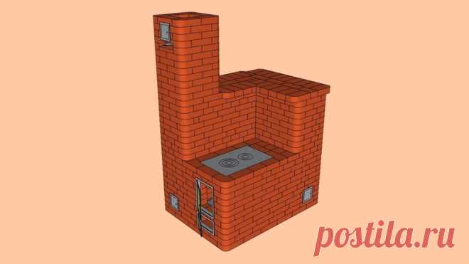 Отопительно-варочная печь из кирпича своими руками: проекты и схемы Отопительно-варочная печь из кирпича: особенности конструкции и принцип работы. Проекты отопительно-варочных печей из кирпича для дома и для дачи с порядовкой. Плюсы и минусы печей из кирпича.