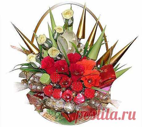 БУКЕТЫ ИЗ КОНФЕТ - Millinda