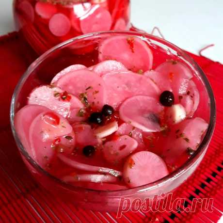 Маринованный редис