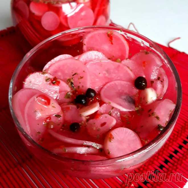 Маринованный редис