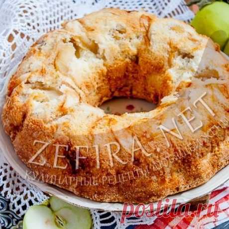 Пышная яблочная шарлотка – Кулинарные рецепты любящей жены