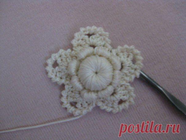 Мк цветка от автора Инны Данильчук