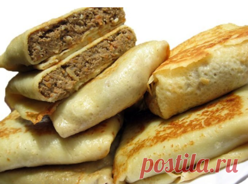 Вкуснейшие блинчики с печенью