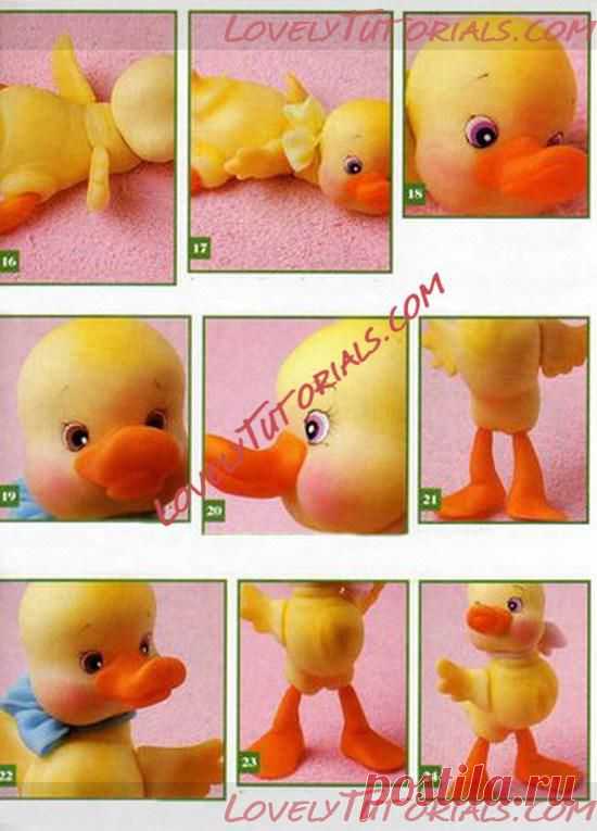 утенок - Страница 4 - Мастер-классы по украшению тортов Cake Decorating Tutorials (How To's) Tortas Paso a Paso
