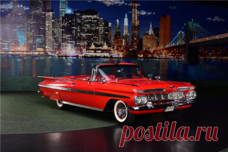 1959 Шевроле ИМПАЛА CONVERTIBLE217883 - аукционе Барретта-Джексона компания - величайшего коллекционера Автомобильные аукционы Доступен* на Палм-Бич 2018 - Лот № 705 1959 Шевроле ИМПАЛА кабриолет