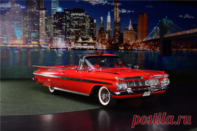 1959 Шевроле ИМПАЛА CONVERTIBLE217883 - аукционе Барретта-Джексона компания - величайшего коллекционера Автомобильные аукционы Доступен* на Палм-Бич 2018 - Лот № 705 1959 Шевроле ИМПАЛА кабриолет