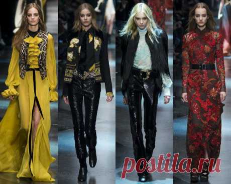 Roberto Cavalli осень-зима 2015/2016