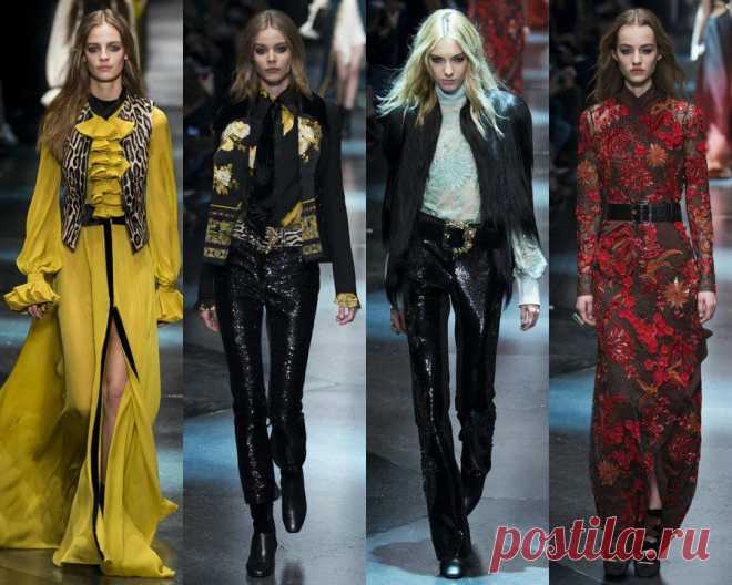 Roberto Cavalli осень-зима 2015/2016