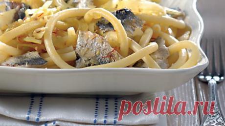 Паста с сардинами, пошаговый рецепт с фото Паста с сардинами. Пошаговый рецепт с фото, удобный поиск рецептов на Gastronom.ru