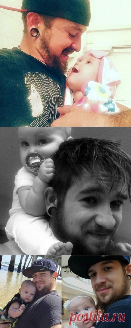 Очень трогательная история про молодого отца-одиночку