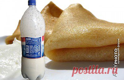 БЛИНЫ В БУТЫЛКЕ (хозяйке на заметку).