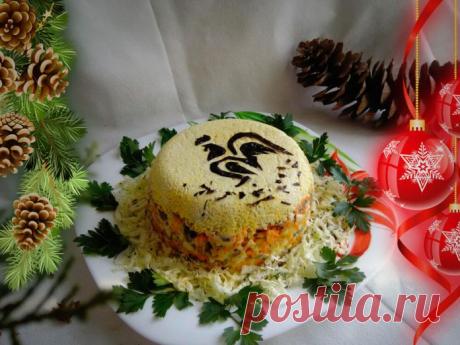 Салат с куриными желудками «Петушок» – HandMade39.ru