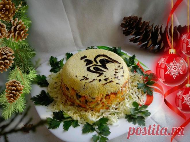 Салат с куриными желудками «Петушок» – HandMade39.ru