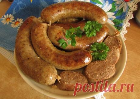 Ливерная колбаска из куриной грудки и куриной печени Автор рецепта Нина Пугачёва - Cookpad