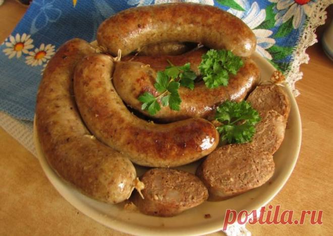 Ливерная колбаска из куриной грудки и куриной печени Автор рецепта Нина Пугачёва - Cookpad