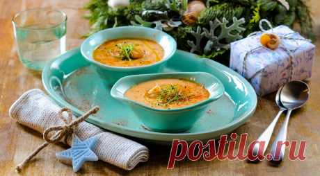 Креветочный биск с обжаренными креветками — Фактор Вкуса