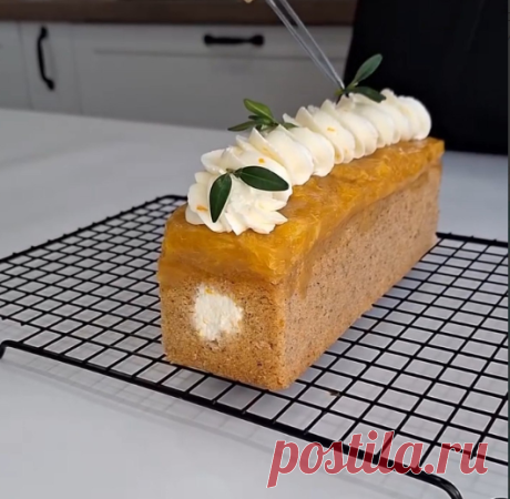 Шикарный апельсиновый кекс - можно готовить впрок.