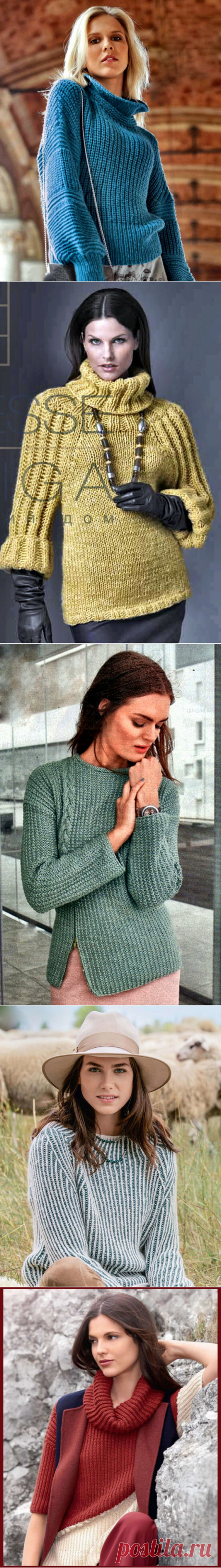 ПРОСТЫЕ МОДЕЛИ спицами с описанием. | ВИПпетельки | Яндекс Дзен