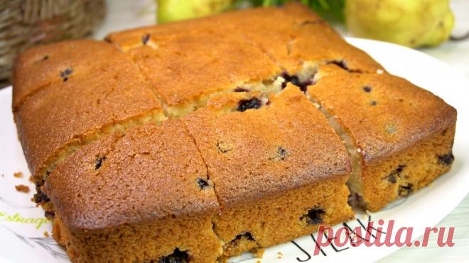 Пирог «Все по одному стакану» | Вкусно с Калниной  Натальей | Пульс Mail.ru Легко запомнить рецепт и очень вкусный, а еще данный рецепт помогает разгрузить морозильную камеру от замороженных ягод к новому сезону.