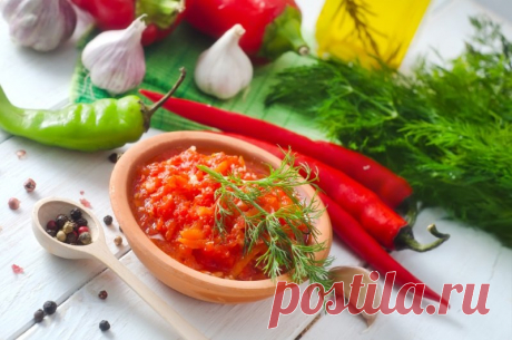 Рецепт грузинской аджики