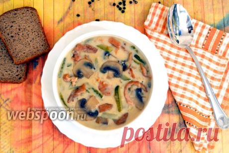 Суп с грибами и мясом рецепт с фото на Webspoon.ru
