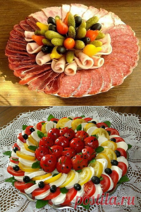 Как красиво оформить мясную, рыбную и фруктовую нарезки – В РИТМЕ ЖИЗНИ