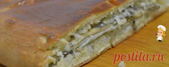 Пирог с мойвой и луком рецепт - Рецепты выпечки
