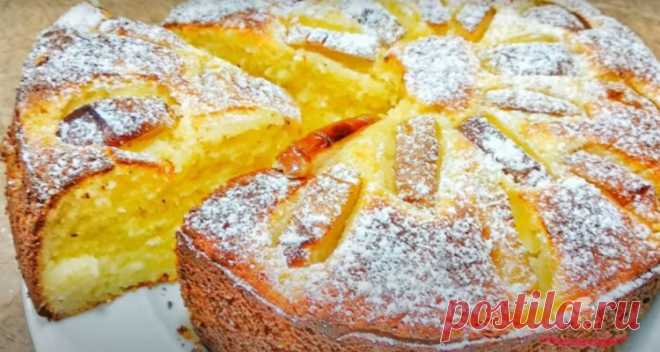 Творожная шарлотка - Лучший сайт кулинарии
