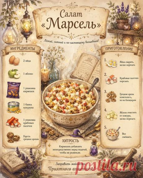 Салат "Марсель"