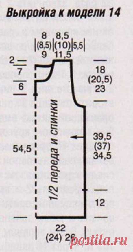 Летнее платье спицами