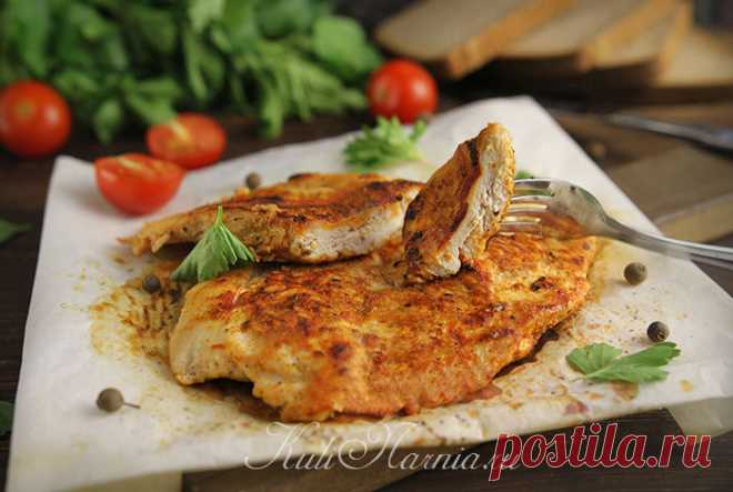 Куриное филе в пергаменте на сковороде рецепт - Кулинарния