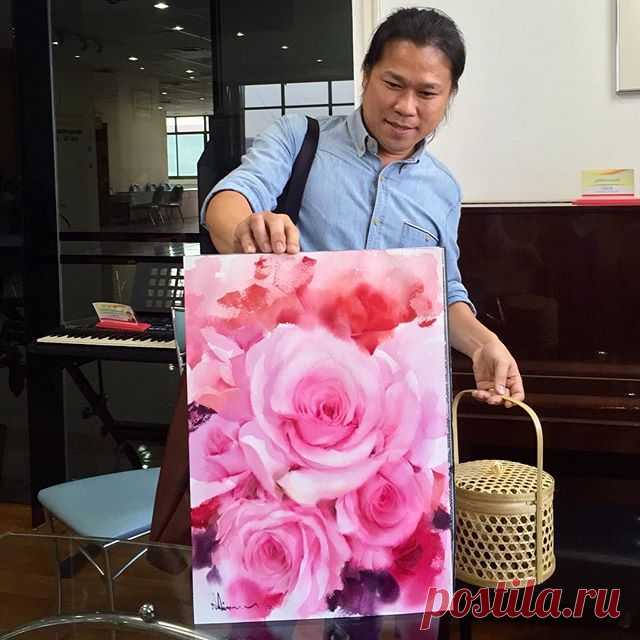 สาธิตดอกกุหลาบทั้งสัปดาห์!!