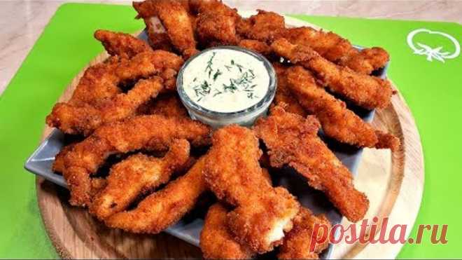 Куриные Палочки на Минералке, Круче чем KFC. Наггетсы.