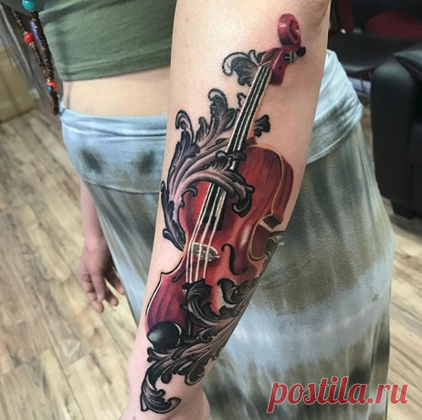 Tattoo • Значение тату: Скрипка