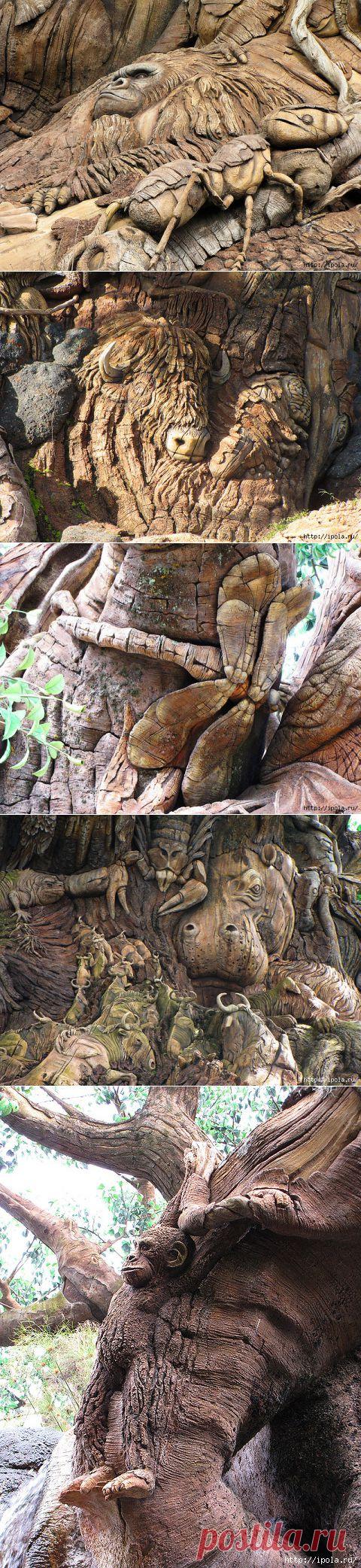 Дерево жизни в Диснеевском Королевстве животных