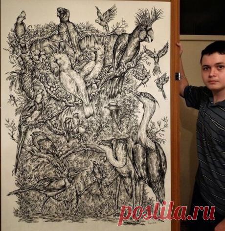 Юный художник-вундеркинд | Максим Маньков | Яндекс Дзен