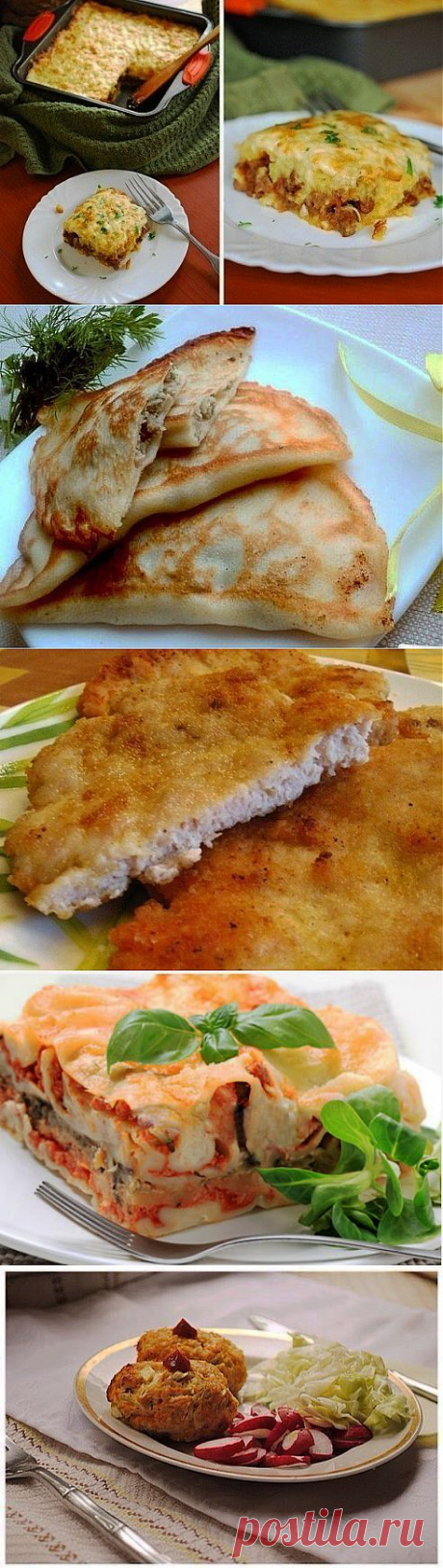 Блюда из фарша - 5 рецептов с фото.