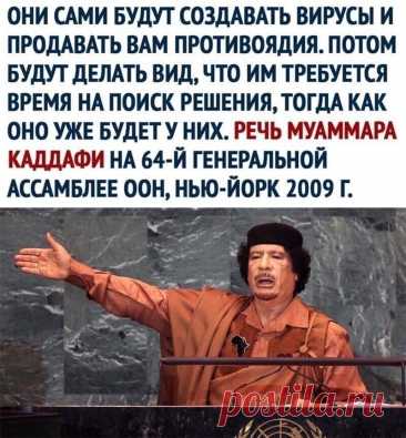 Муаммар Каддафи на 64-й сессии Генеральной.. | ФАЛЬШИВАЯ РЕАЛЬНОСТЬ