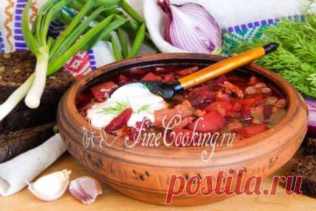 Борщ белорусский - FineCooking.ru